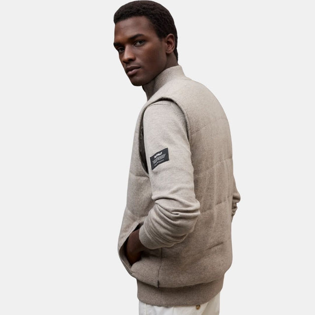 Ecoalf Stuart Hybrid Vest Toast Melange