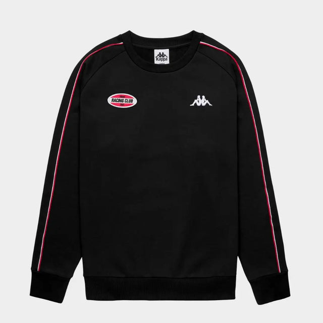 Kappa Authentic Sharad Black-White-Red MD Coral