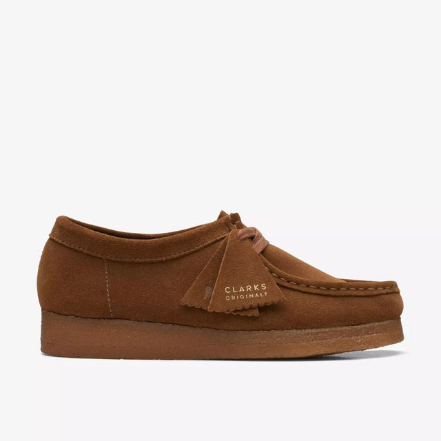 Clarks Wallabee Women's Cola Suede