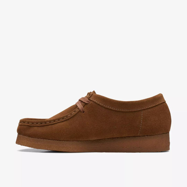 Clarks Wallabee Women's Cola Suede