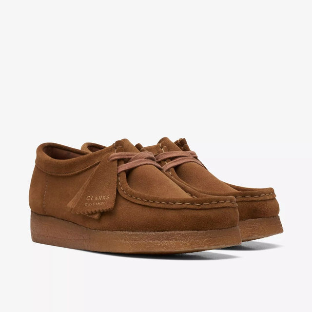Clarks Wallabee Women's Cola Suede