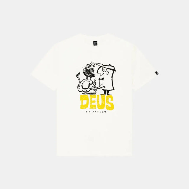 Deus Ex Machina Erasarolgy Tee Pristine White