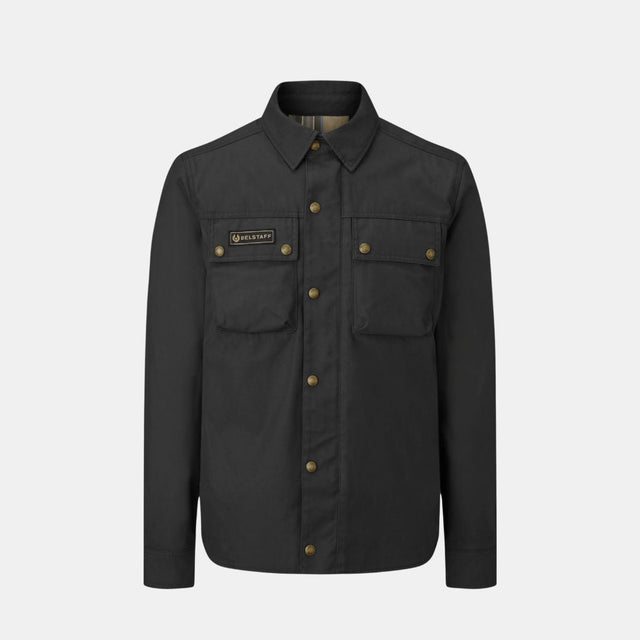 Belstaff Maison Motorcycle Overshirt Jackets Black