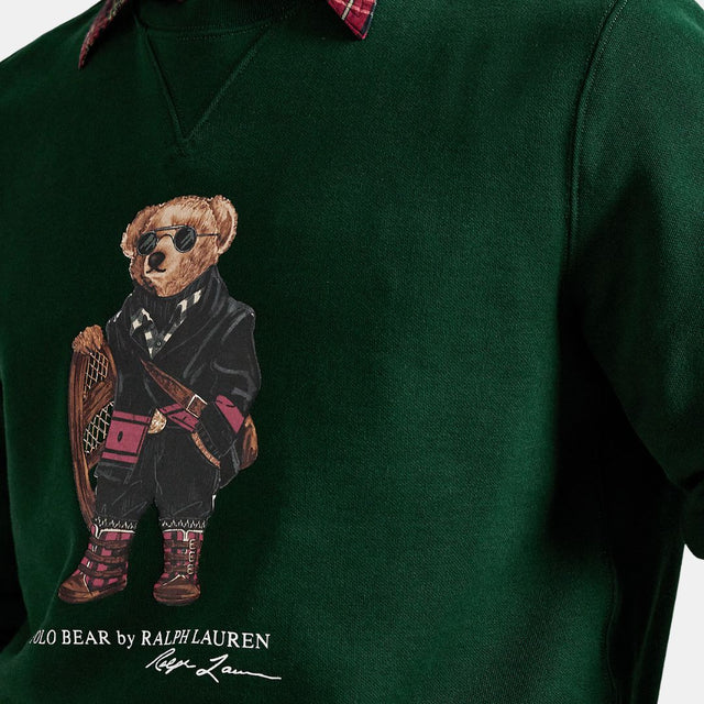 Polo Ralph Lauren Polo Bear Fleece Pullover Moss Agate