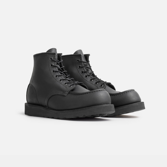 Red Wing Shoes 8074 Moc Toe Black Harness