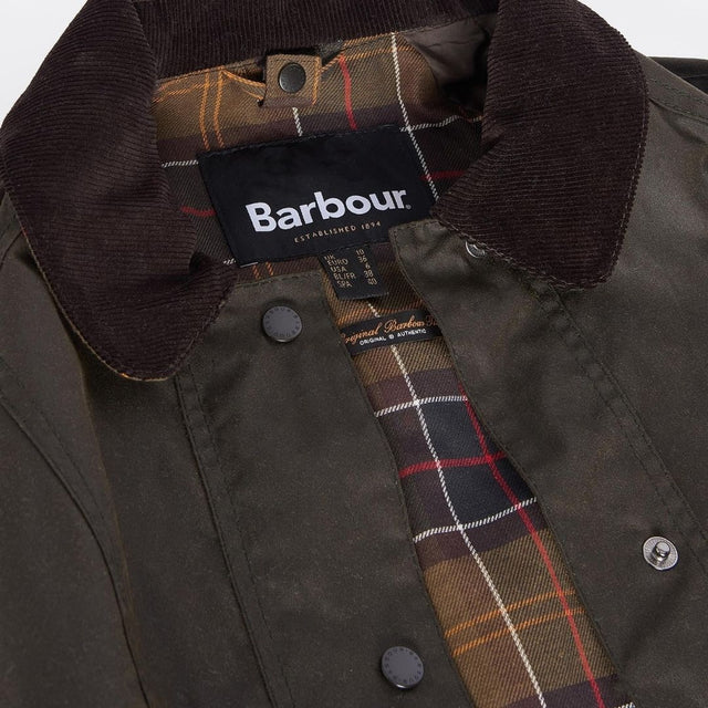 Barbour Classic Beadnell Waxed Jacket Olive