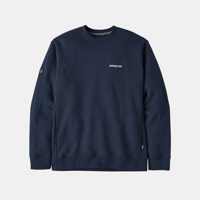 Patagonia Fitz Roy Icon Uprisal Crewneck Sweatshirt New Navy