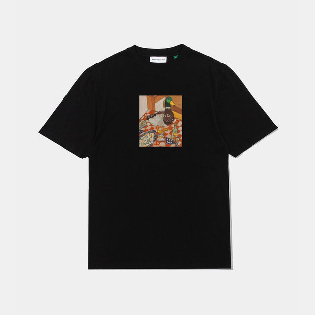 Edmmond Studios Cute Duck T-Shirt Plain Black