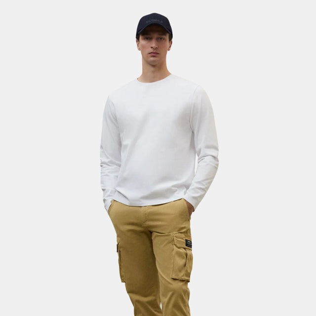 Ecoalf Mampi Long Sleeve T-Shirt White