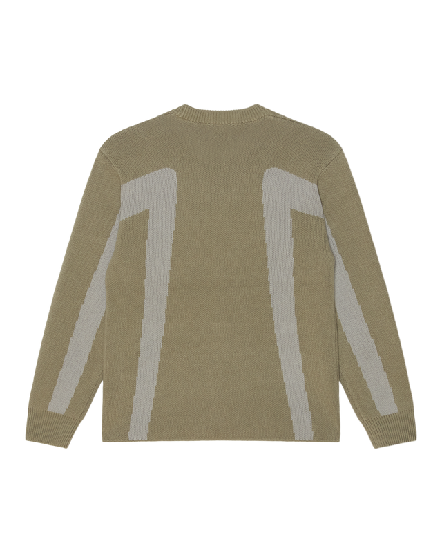 Obey Brann Sweater Grey Multi