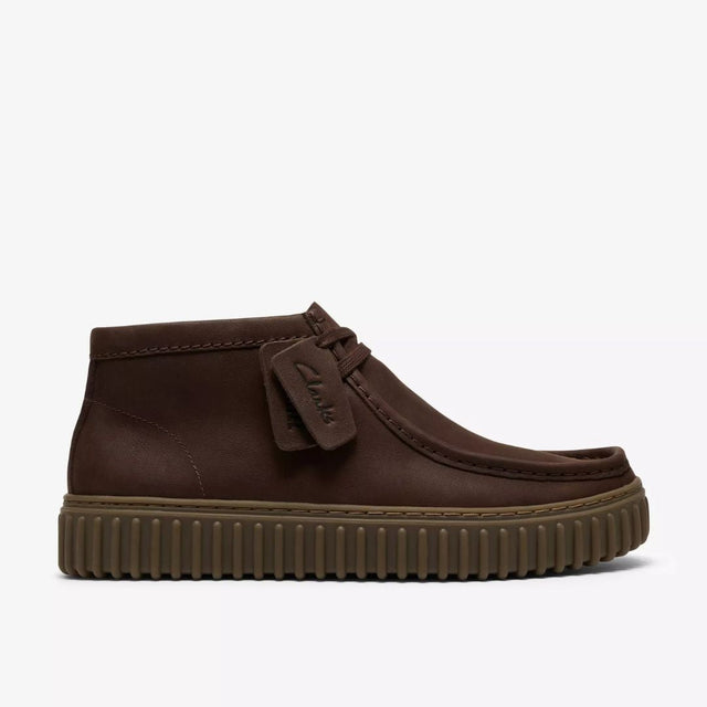 Clarks Torhill Hi Men's Dark Brown Leather