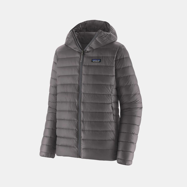 Patagonia Men's Down Sweater Hoody Jacket Forge Grey w/Forge Grey