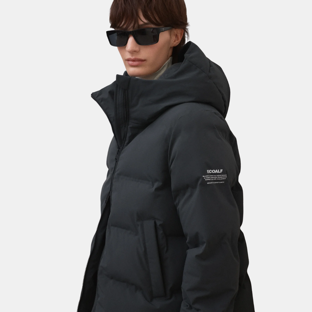 Ecoalf Mia Jacket Woman 309 Charcoal Khaki