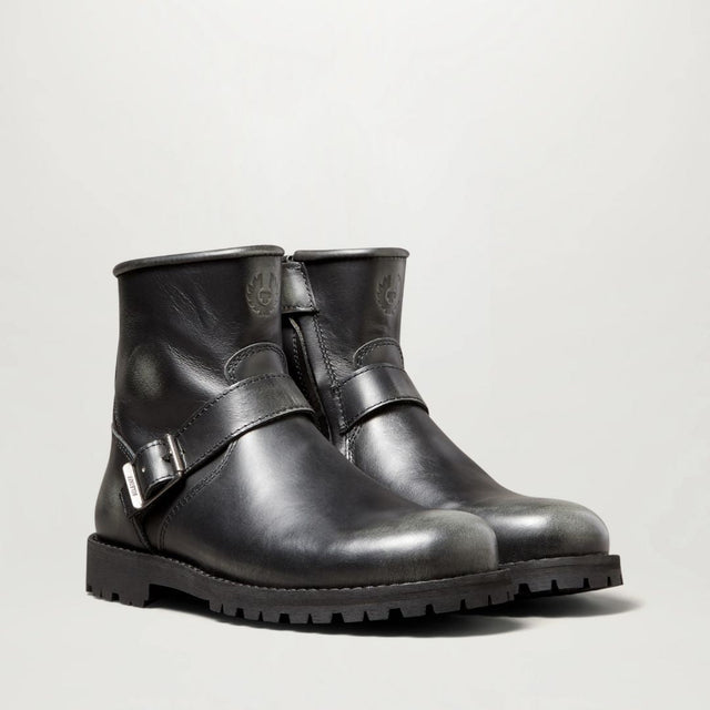 Belstaff Trailmaster Motorcycle Boots Black
