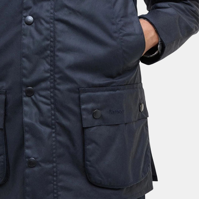 Barbour Ashby Waxed Jacket Classic Navy