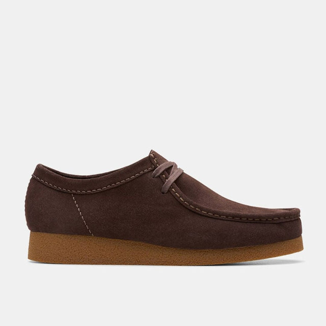 Clarks Wallabee Evo Men's Dark Brown Suede