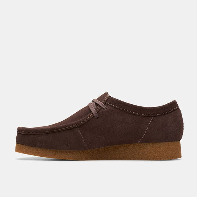 Clarks Wallabee Evo Men's Dark Brown Suede