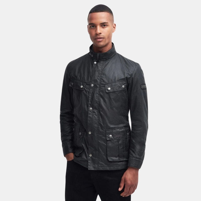 Barbour International Duke Wachsjacke, Salbei 