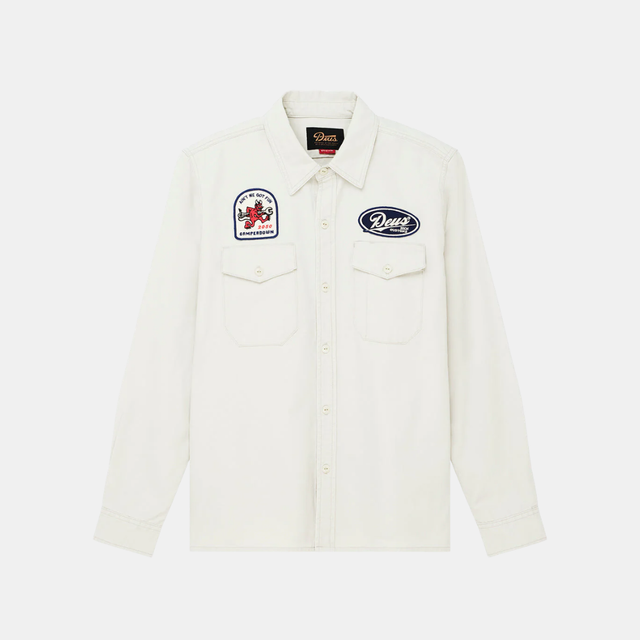 Deus Ex Machina Nomad Shirt Dirty White