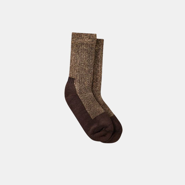 Red Wing Shoes Deep Toe Capped Wool Sock Brown