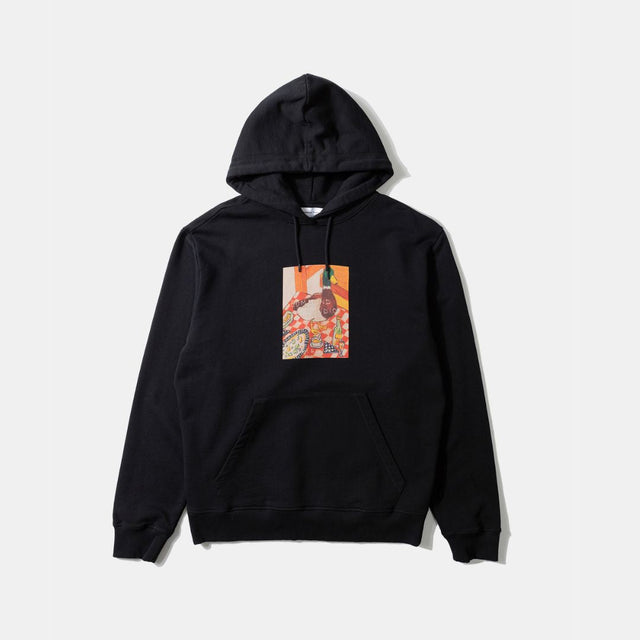 Edmmond Studios Cute Duck Hoodie Plain Black