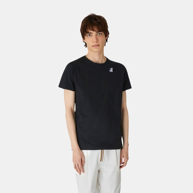 K-Way Le Vrai Edouard T-Shirt Black Pure