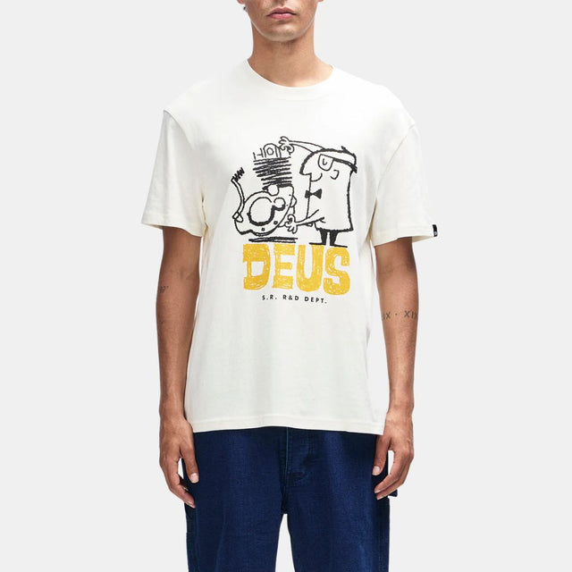 Deus Ex Machina Erasarolgy Tee Pristine White