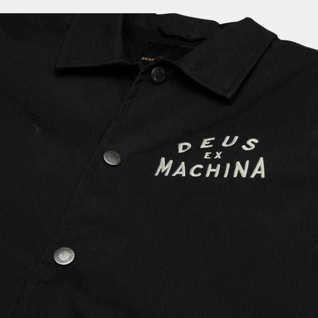 Deus Ex Machina Workshop Coach Jacket Black