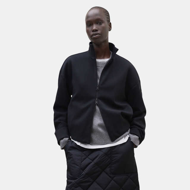 Ecoalf Austin Sweatshirt Woman 420 Navy Black