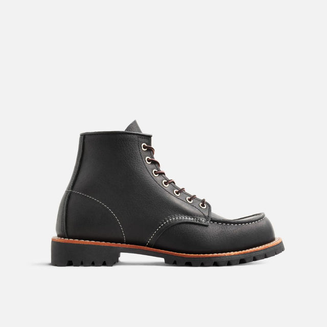 Red Wing Shoes 2949 Roughneck Moc Toe Black Oil Slick