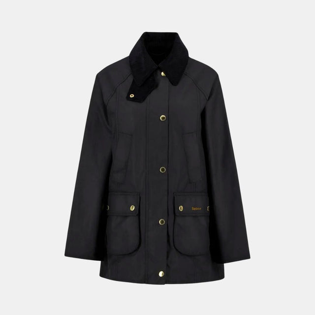 Barbour Modern Beadnell Waxed Jacket Classic Black