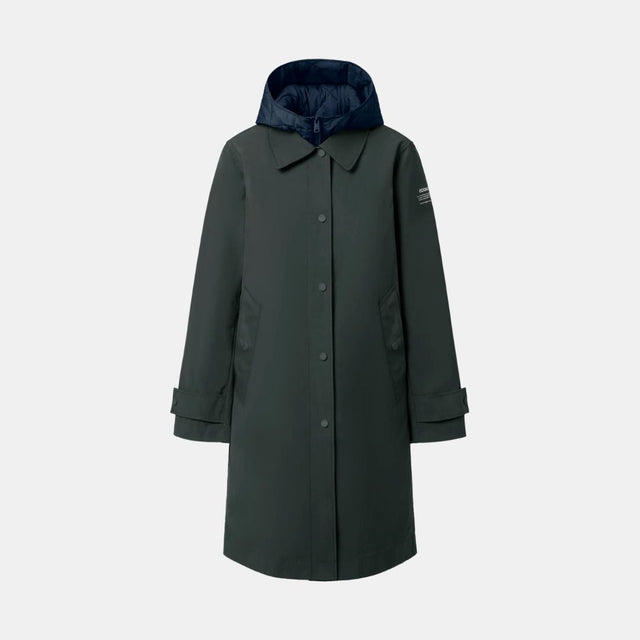 Ecoalf Suancis Jacket Woman Deep Khaki