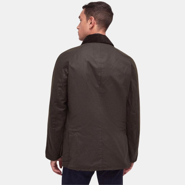 Barbour Ashby Waxed Jacket Olive