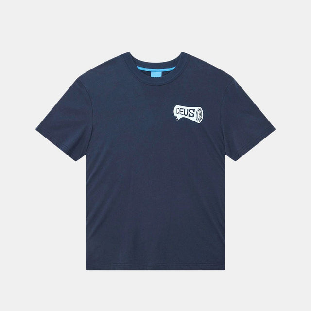 Deus Ex Machina Log Tee Mechanic Blue