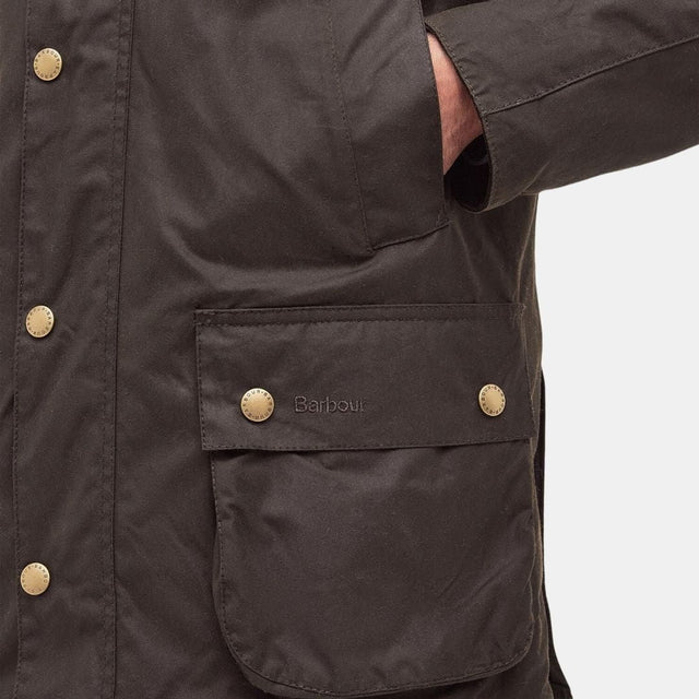 Barbour Ashby Waxed Jacket Olive