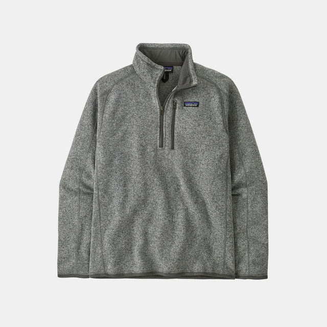 Patagonia Men's Better Sweater 1/4 Zip Stonewash