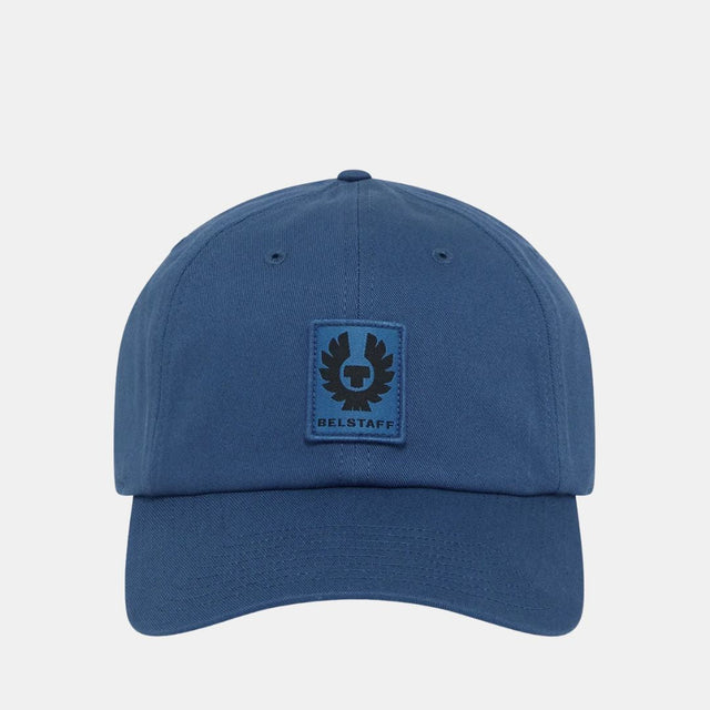 Belstaff Phoenix Logo Cap Marine Blue