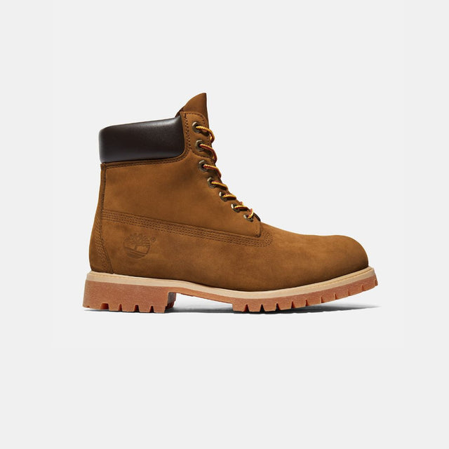 Timberland Premium 6 In Lace Waterproof Boot Dark Wheat Nubuck