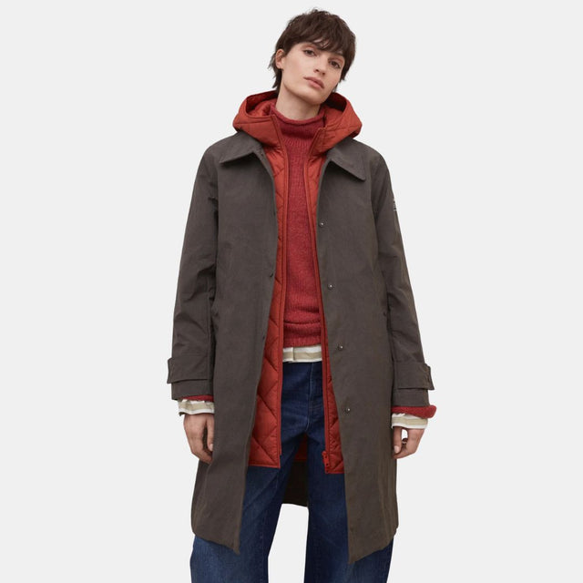 Ecoalf Suancis Jacket Woman Dark Chocolate