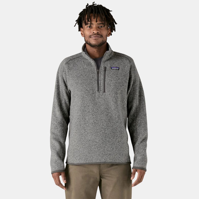 Patagonia Men's Better Sweater 1/4 Zip Stonewash
