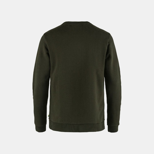 Fjällraven Logo Sweater Men's Deep Forest