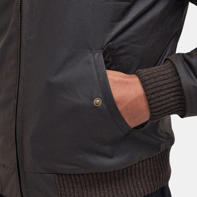 Barbour International Merchant Duke Wachsjacke Oliv 