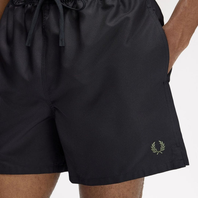 Fred Perry Swim Shorts Black