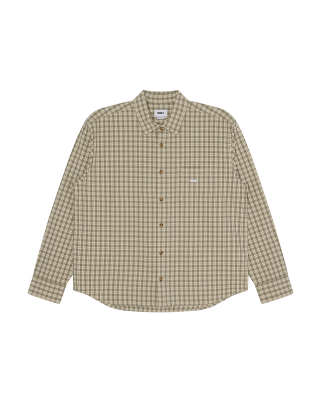 Obey Bigwig Axel Woven Vetiver Multi