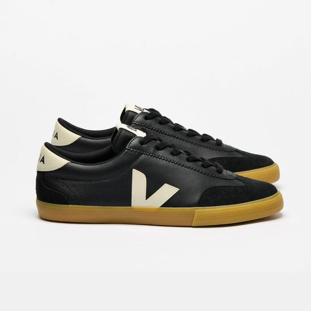 Veja Women's Volley Leather Black Pierre