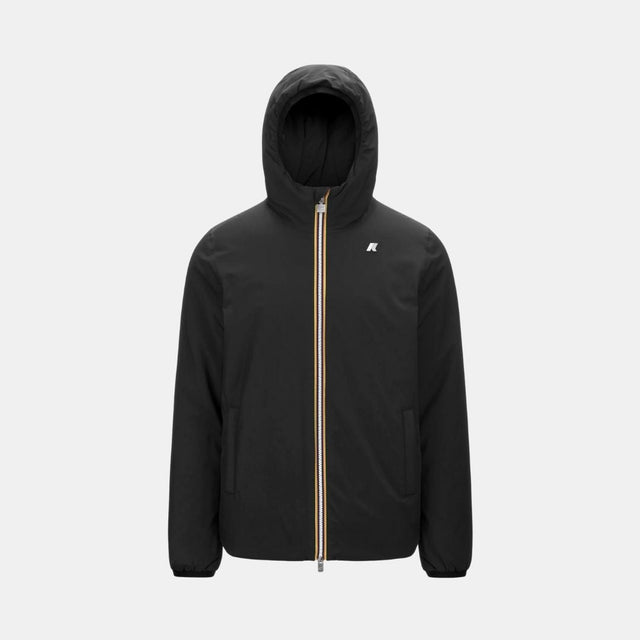 K-Way Jack St Warm Reversible Black Pure & Green Blackish