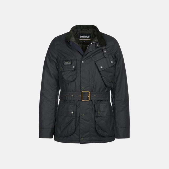Barbour International Winter SL International Wax Jacket Sage
