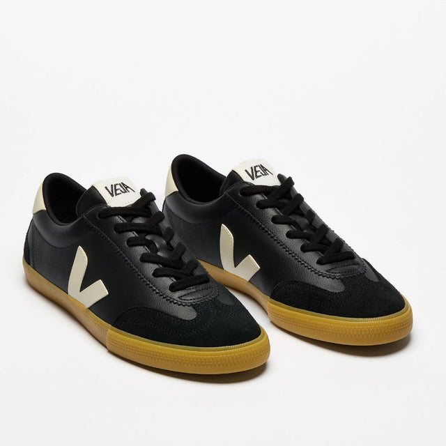 Veja Women's Volley Leather Black Pierre