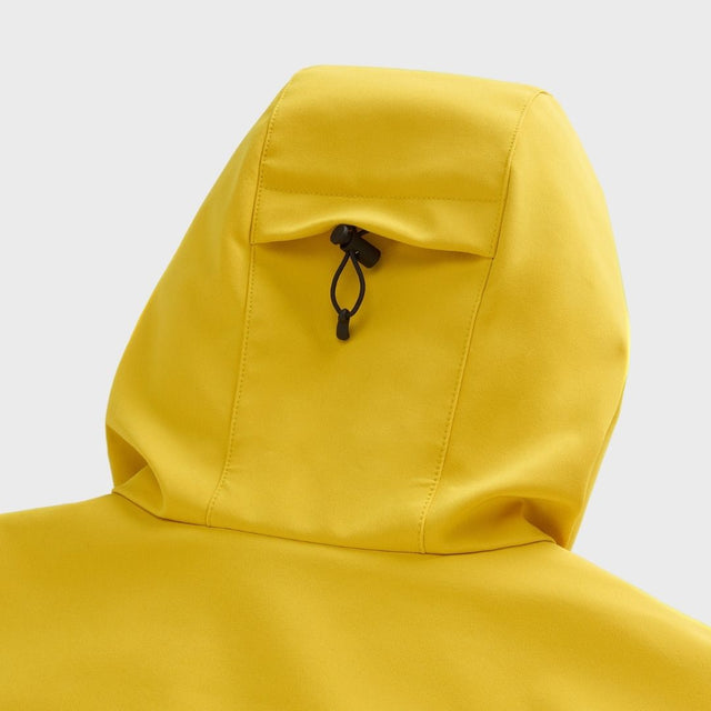 Woolrich Men's Pacific Jacket in Tech Softshell Lemon Curry