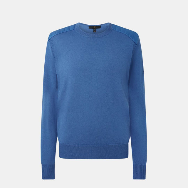 Belstaff Kerrigan Crewneck Jumper Marine Blue